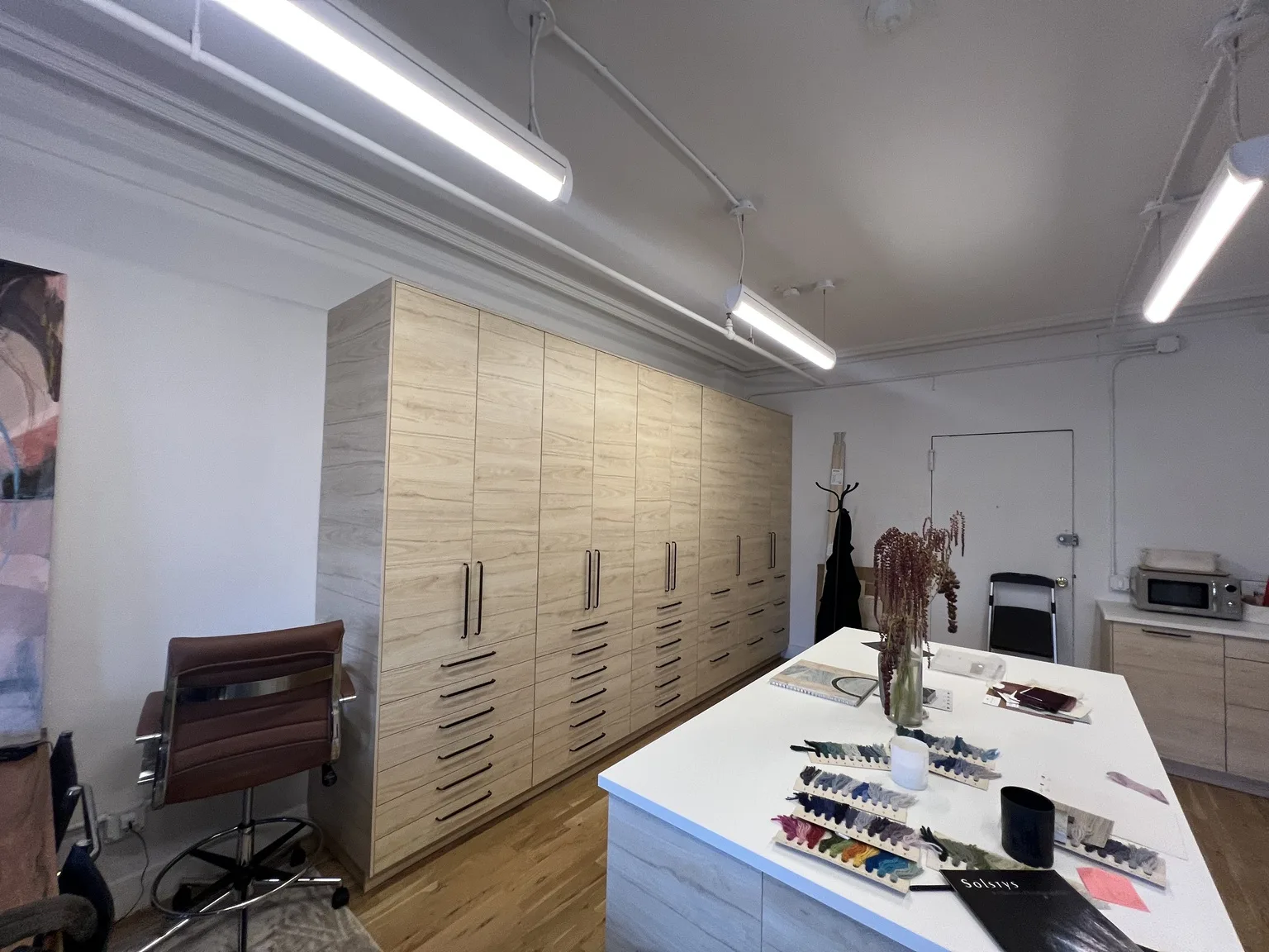 Open-Plan Cabinetry & Storage