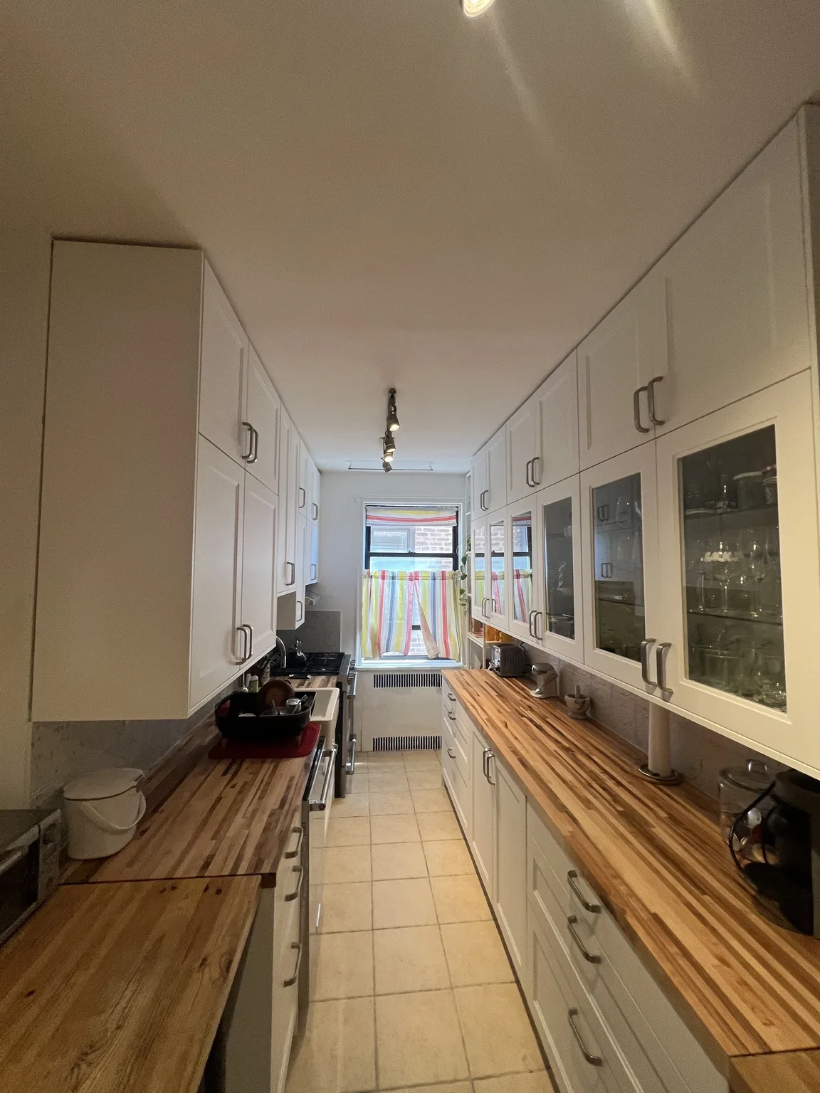 White Shaker Galley Kitchen — Full Kitchen Install by Kitchen Installers