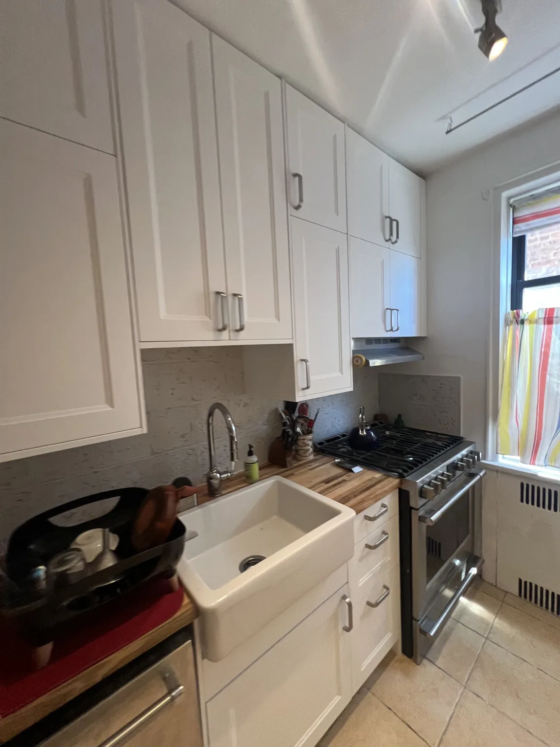 White Shaker Galley Kitchen — Full Kitchen Install by Kitchen Installers
