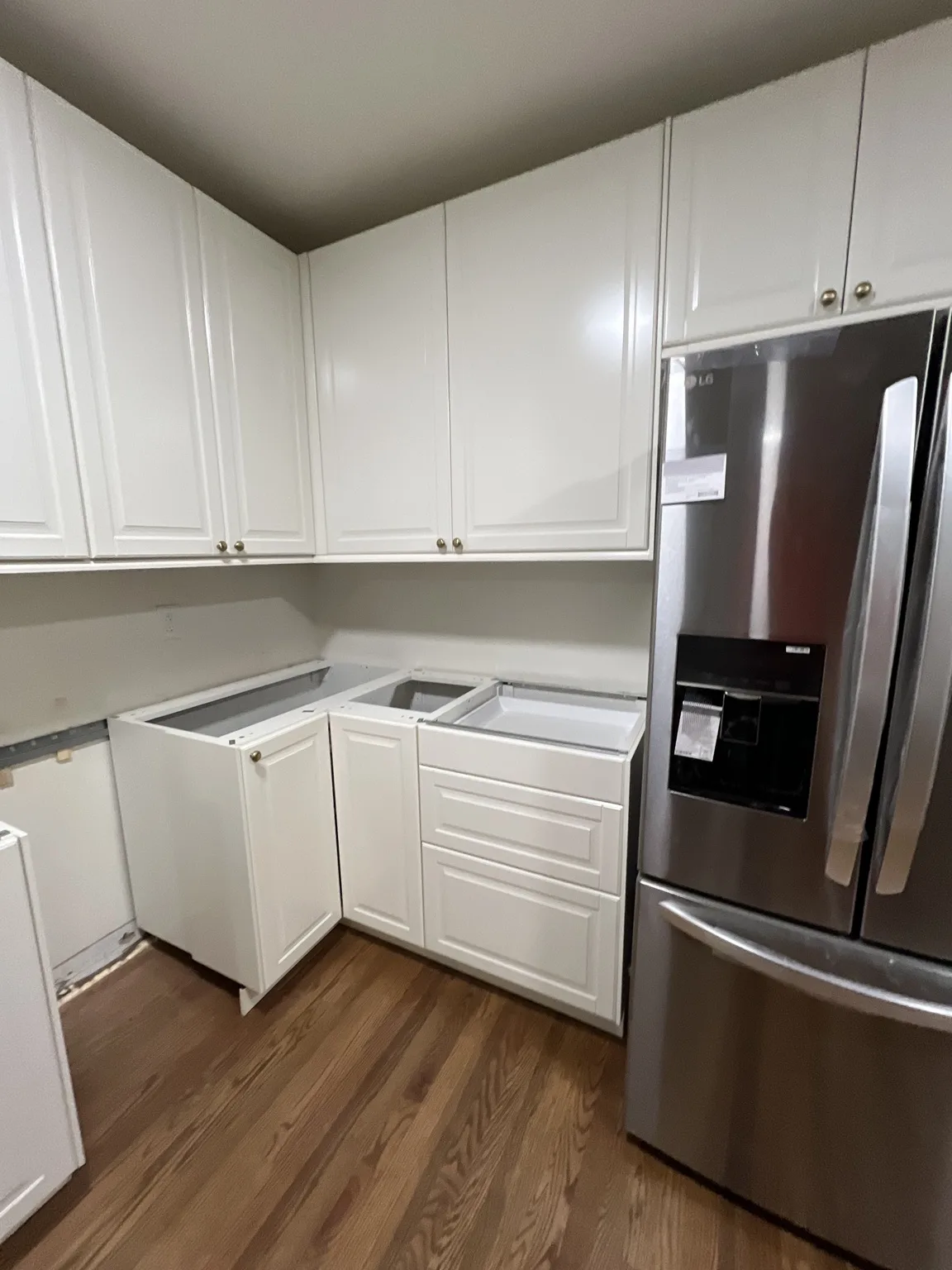 White Kitchen with Stainless Range